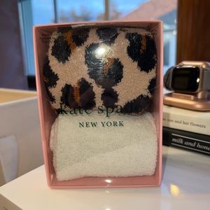 Kate Spade fuzzy socks